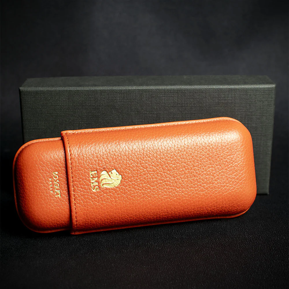Bosquet EMS Leather Cigar Case (Limited Edition) Naranja - Image 2