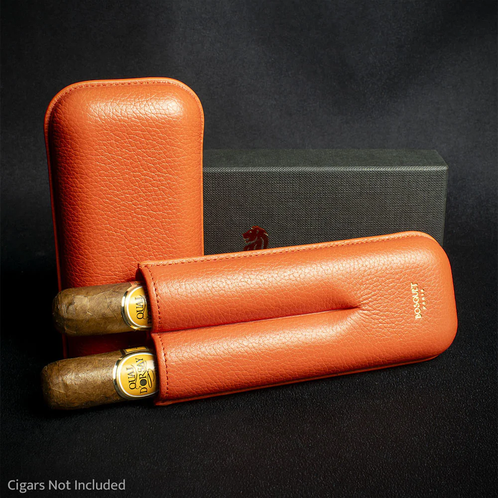 Bosquet EMS Leather Cigar Case (Limited Edition) Naranja - Image 4