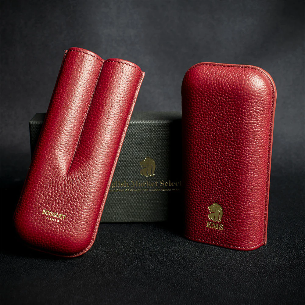 Bosquet EMS Leather Cigar Case (Limited Edition) Pomodoro - Image 3