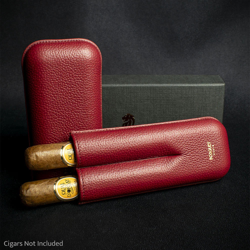 Bosquet EMS Leather Cigar Case (Limited Edition) Pomodoro - Image 4