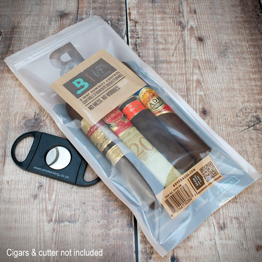 Boveda One Year Humidor Storage Bag For Cigars - Small - Image 2