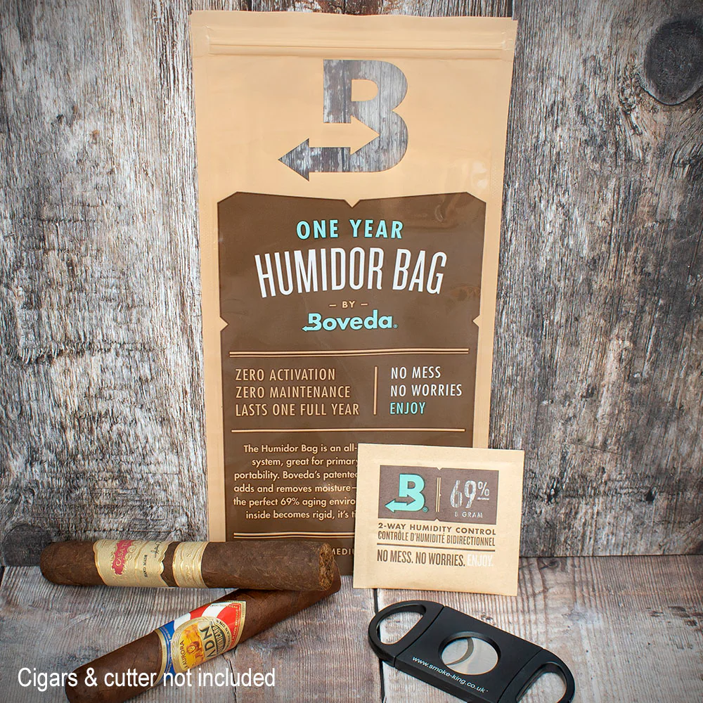 Boveda One Year Humidor Storage Bag For Cigars - Small - Image 4