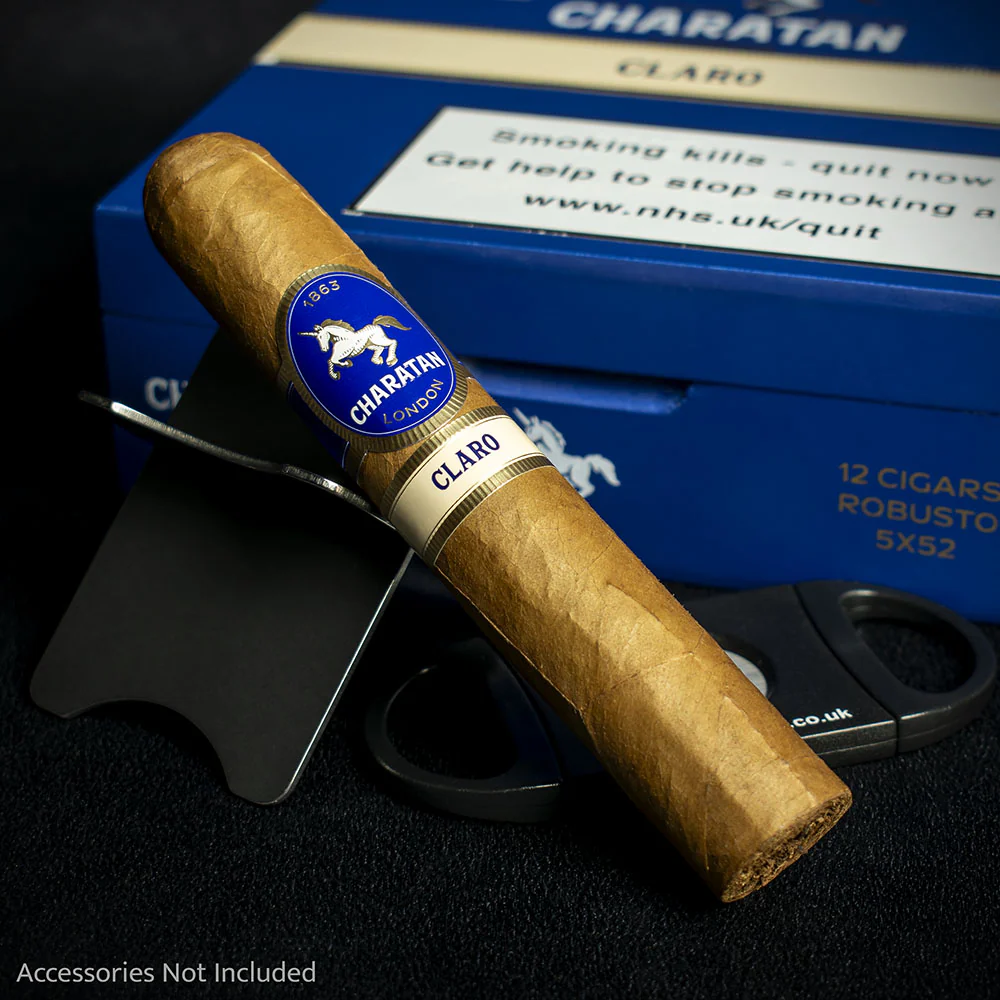 Charatan Nicaraguan Claro Robusto Cigars - Box of 12 - Image 2