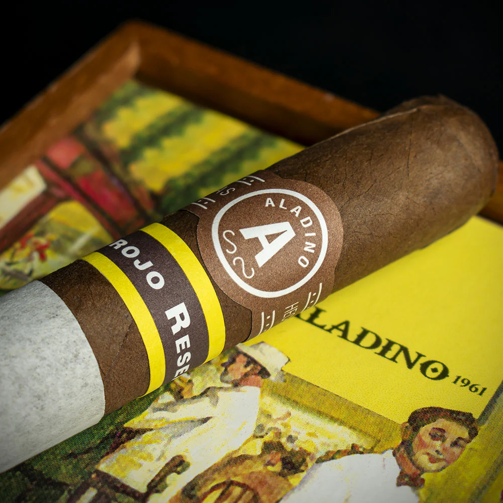 Aladino Corojo Reserva No. 4 Cigars - Box of 20 - Image 3