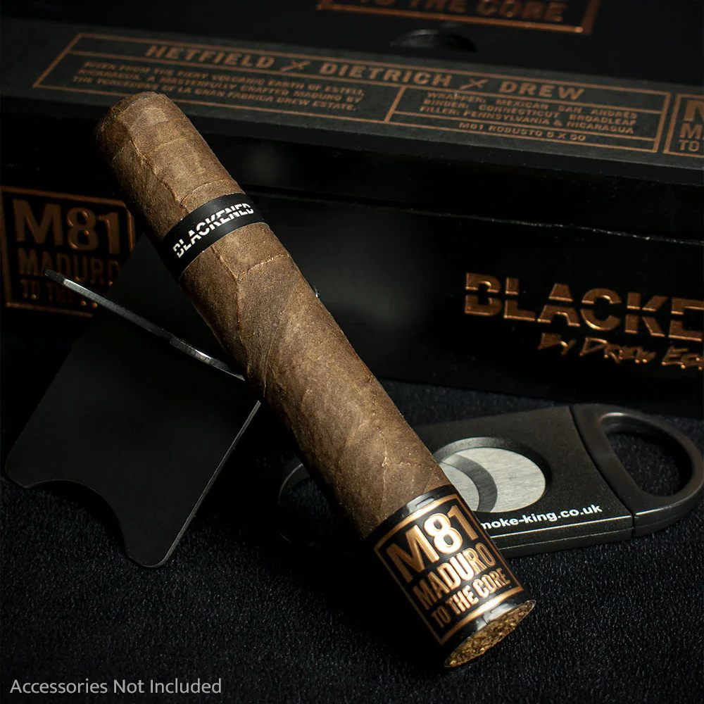 Drew Estate Blackened M81 Maduro Robusto Cigars - Box of 20 - Image 2