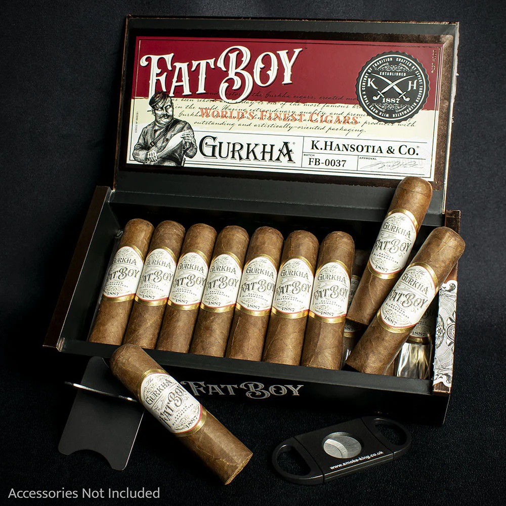 Gurkha Fat Boy Nicaraguan Robusto 4x60 Cigars - Box of 20