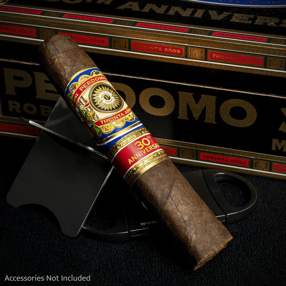 Perdomo 30th Anniversary Maduro Robusto Cigars - Box of 30 - Image 2