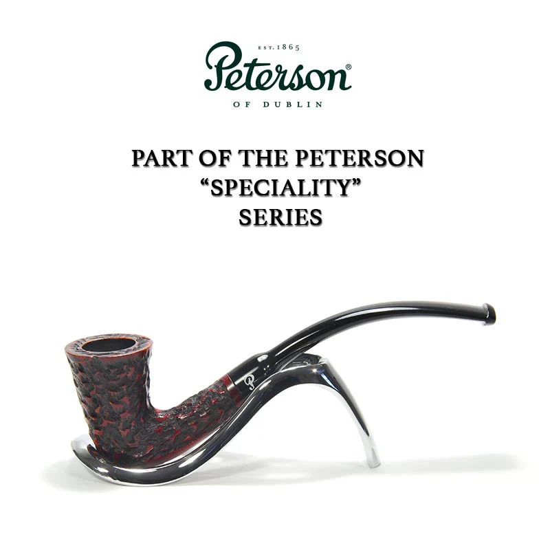 Peterson Of Dublin Speciality Series Briar Smoking Pipe - Calabash Rustic