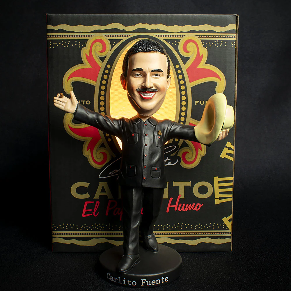 Carlos Carlito Fuente Jnr. Bobblehead (Black) With Short Story Cigar - Image 3