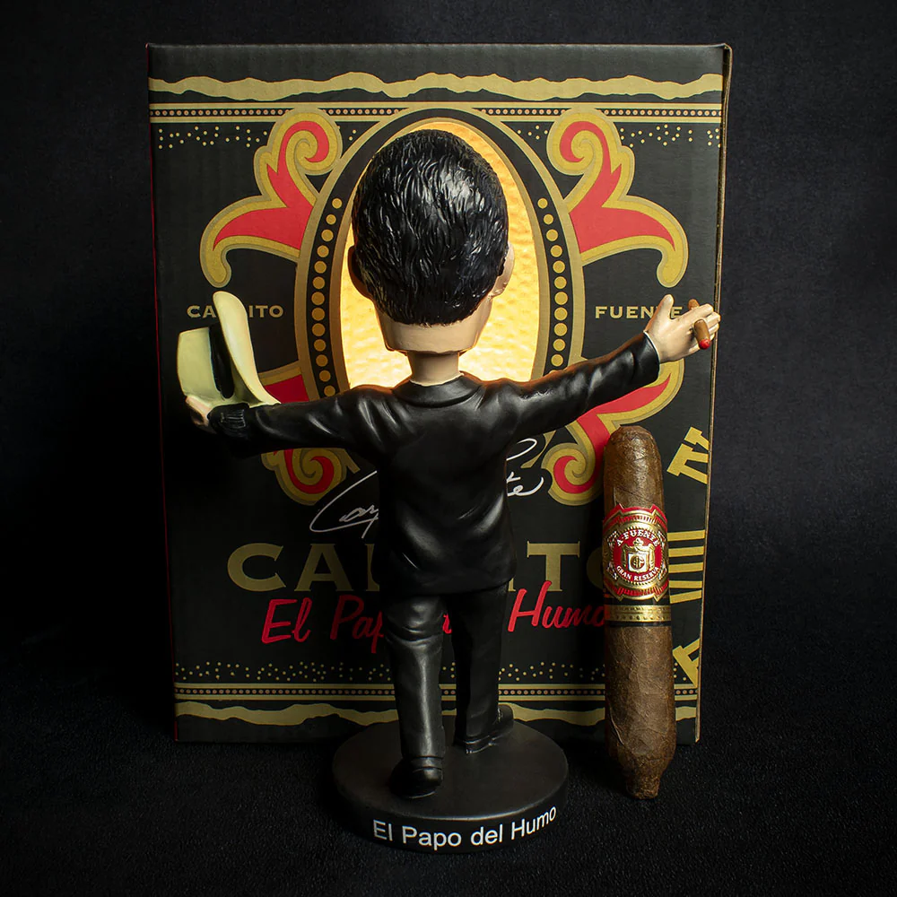 Carlos Carlito Fuente Jnr. Bobblehead (Black) With Short Story Cigar - Image 4