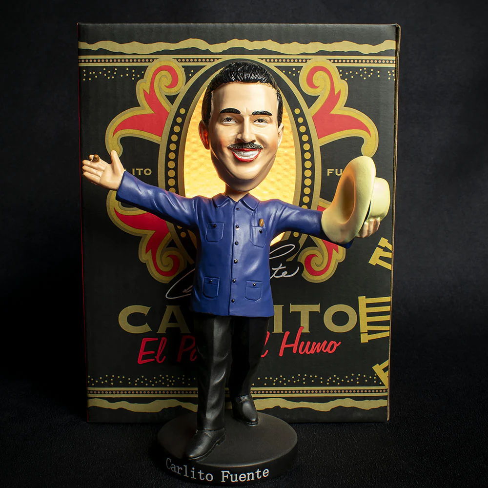 Carlos Carlito Fuente Jnr. Bobblehead (Blue) With Short Story Cigar - Image 3