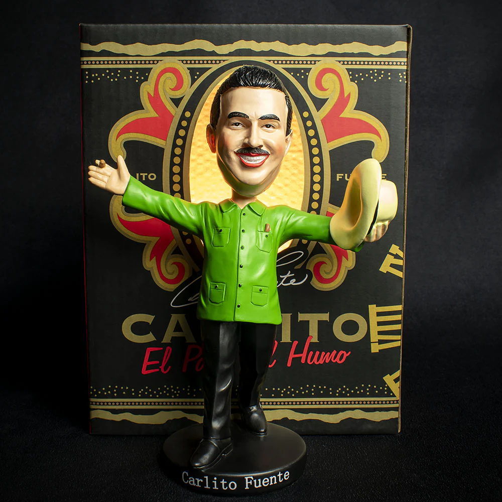Carlos Carlito Fuente Jnr. Bobblehead (Green) With Short Story Cigar - Image 3