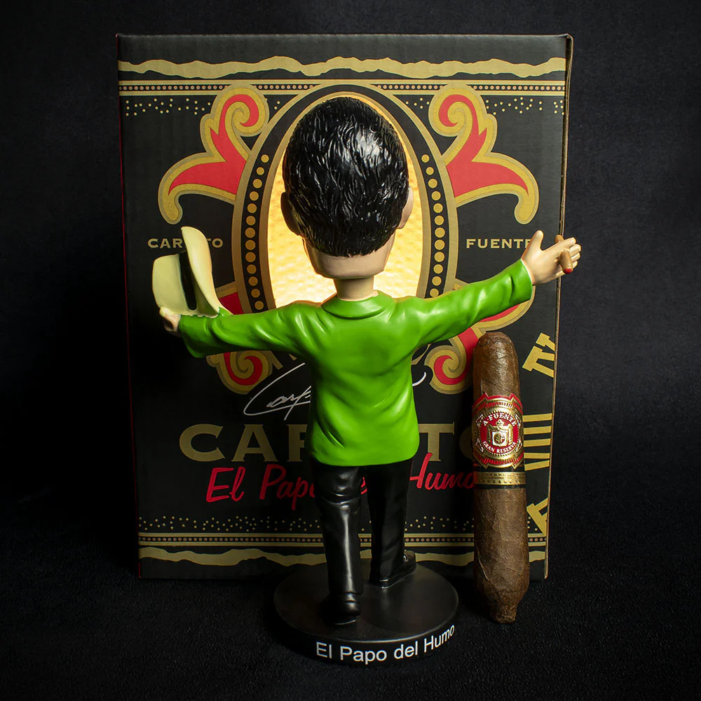 Carlos Carlito Fuente Jnr. Bobblehead (Green) With Short Story Cigar - Image 4
