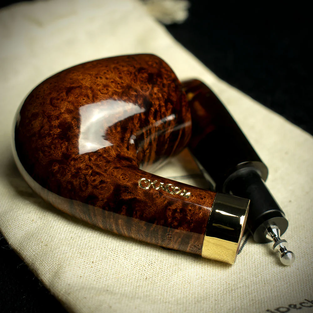 Chacom Churchill Smooth 42 - 9mm Briar Smoking Pipe - Image 4