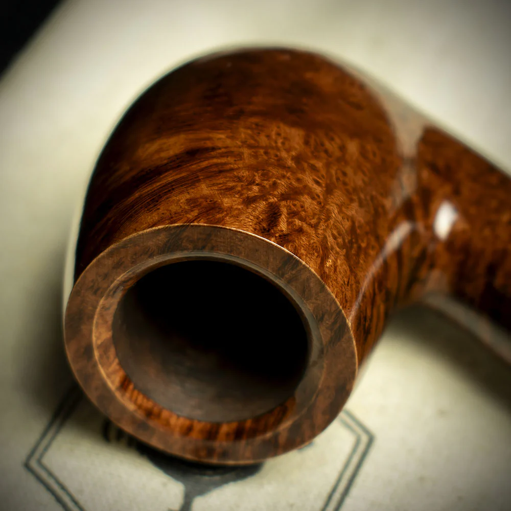 Chacom Churchill Smooth 42 - 9mm Briar Smoking Pipe - Image 5