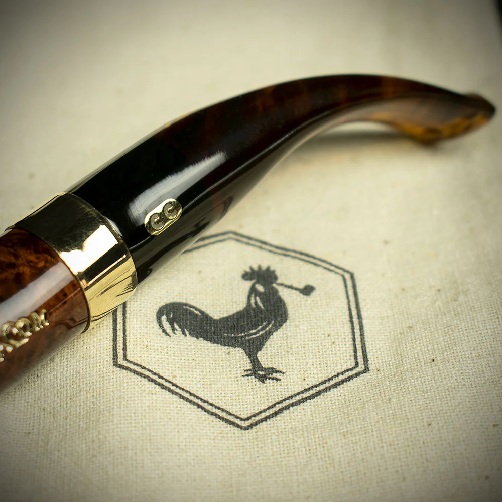 Chacom Churchill Smooth 42 - 9mm Briar Smoking Pipe - Image 6