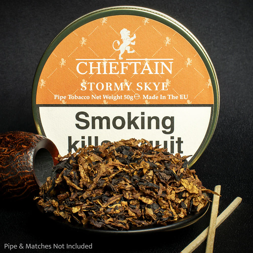 Chieftain Stormy Skye Pipe Tobacco - 50g Tin