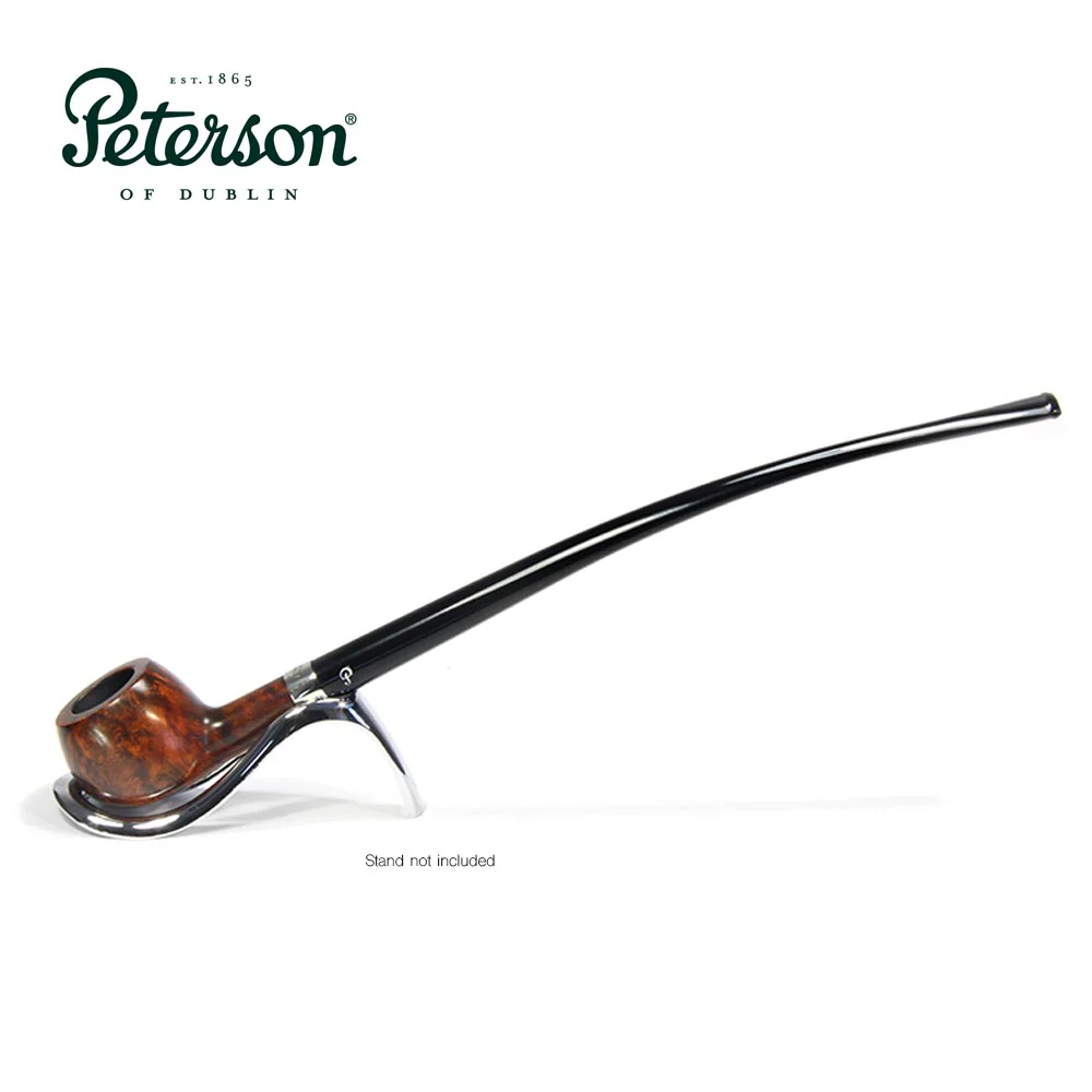 Peterson of Dublin Churchwarden Briar Smoking Pipe - Prince Smooth
