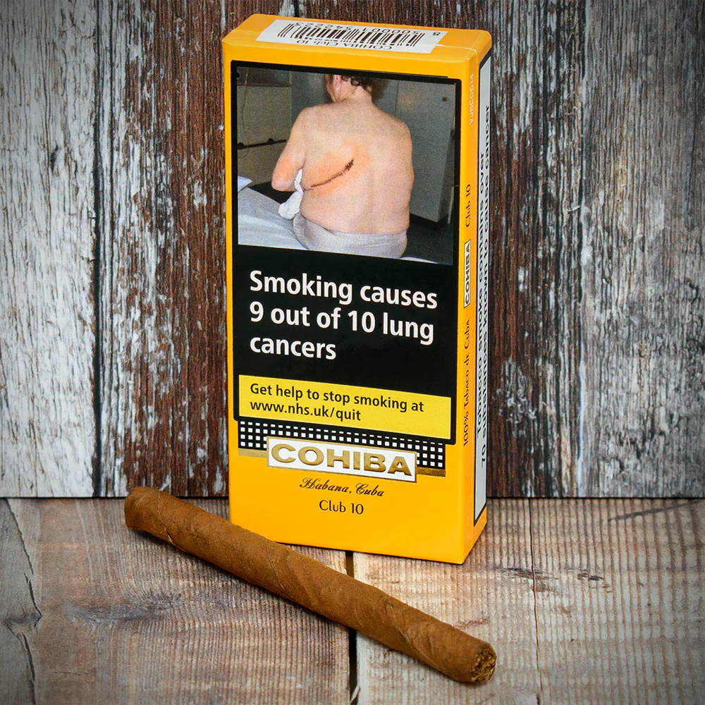 Cohiba Club Cuban Cigars - Pack of 10