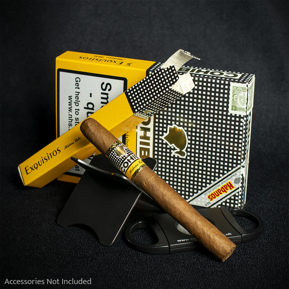 Cohiba Exquisitos Cuban Cigars - Pack of 5 - Image 2