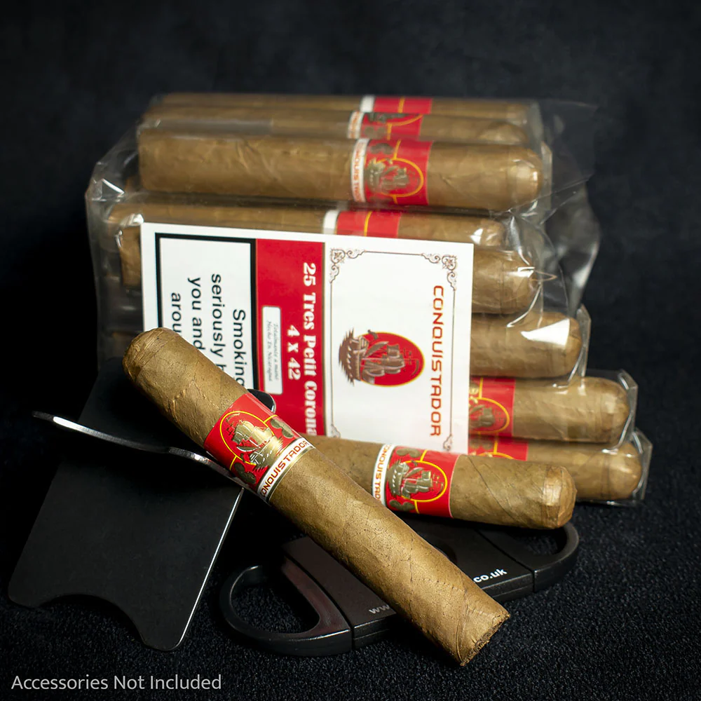 Conquistador Tres Petit Corona Cigar - Single - Image 3