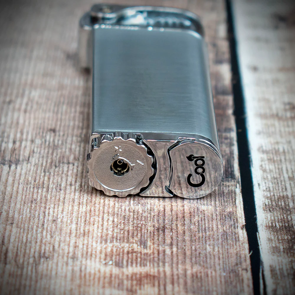Cool Eric Pipe Lighter - Silver - Image 3