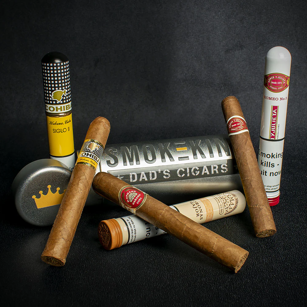 Dad's Cuban Cigar Gift Tin - 3 Cigars - Image 2