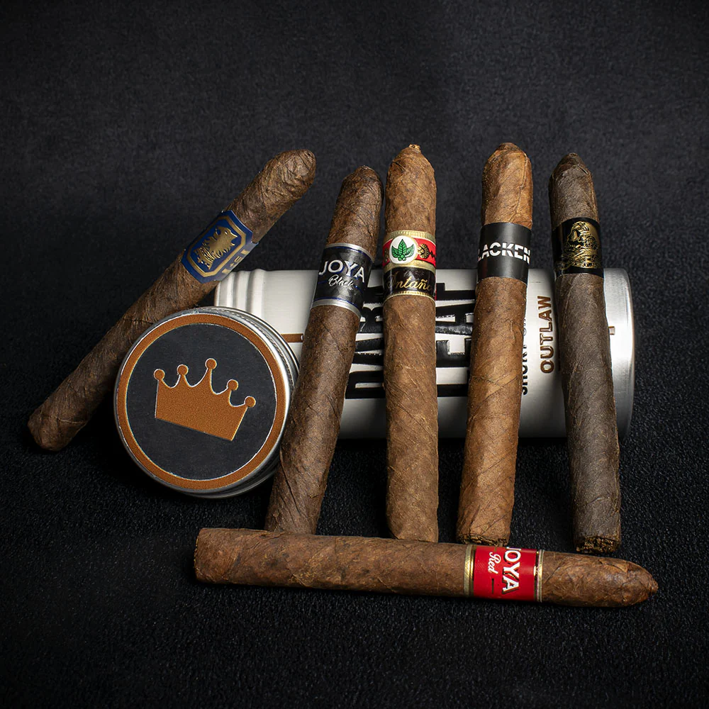 Dark Leaf Coronet Cigars - Exclusive Limited Edition 6 Cigar Sampler Tin - Image 2