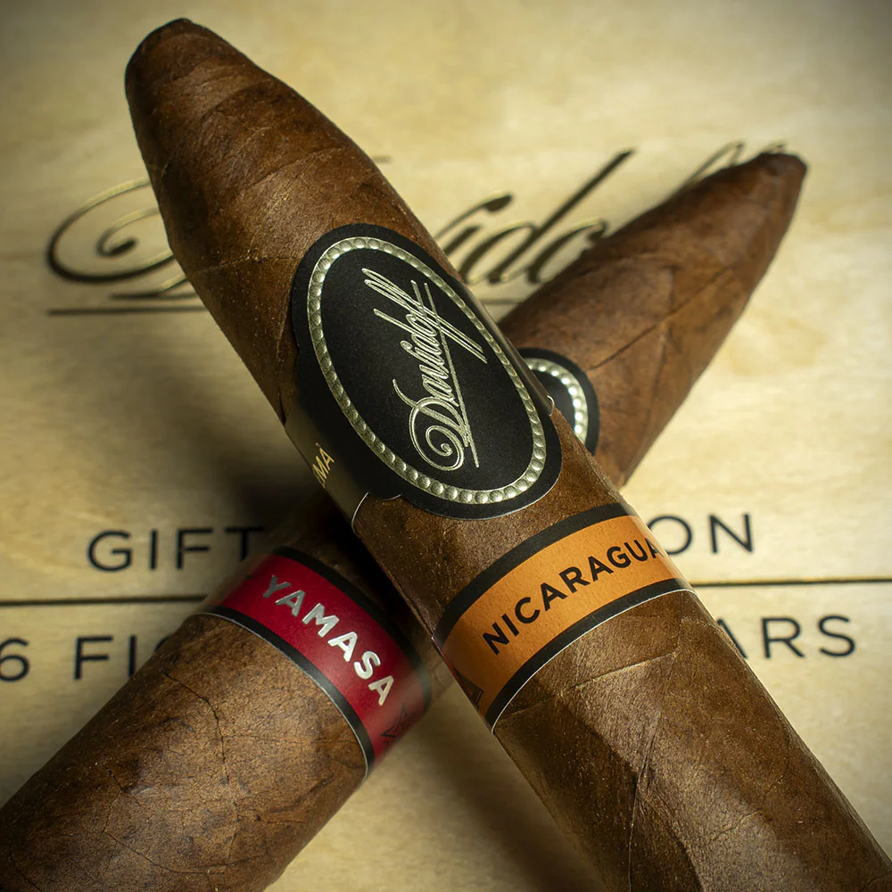 Davidoff Figurado Selection 6's - 6 Cigar Sampler / Gift Box - Image 6