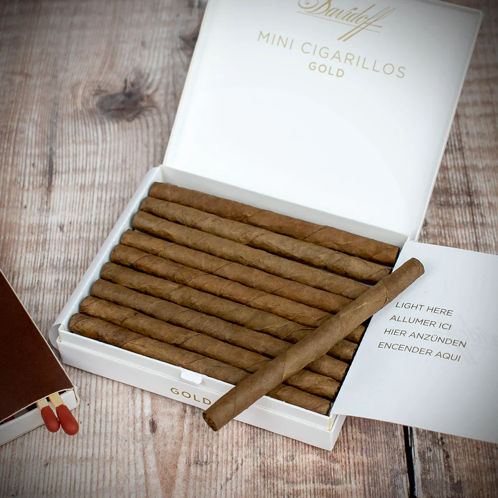 Davidoff Mini Gold Cigarillos - Pack of 20 - Image 2