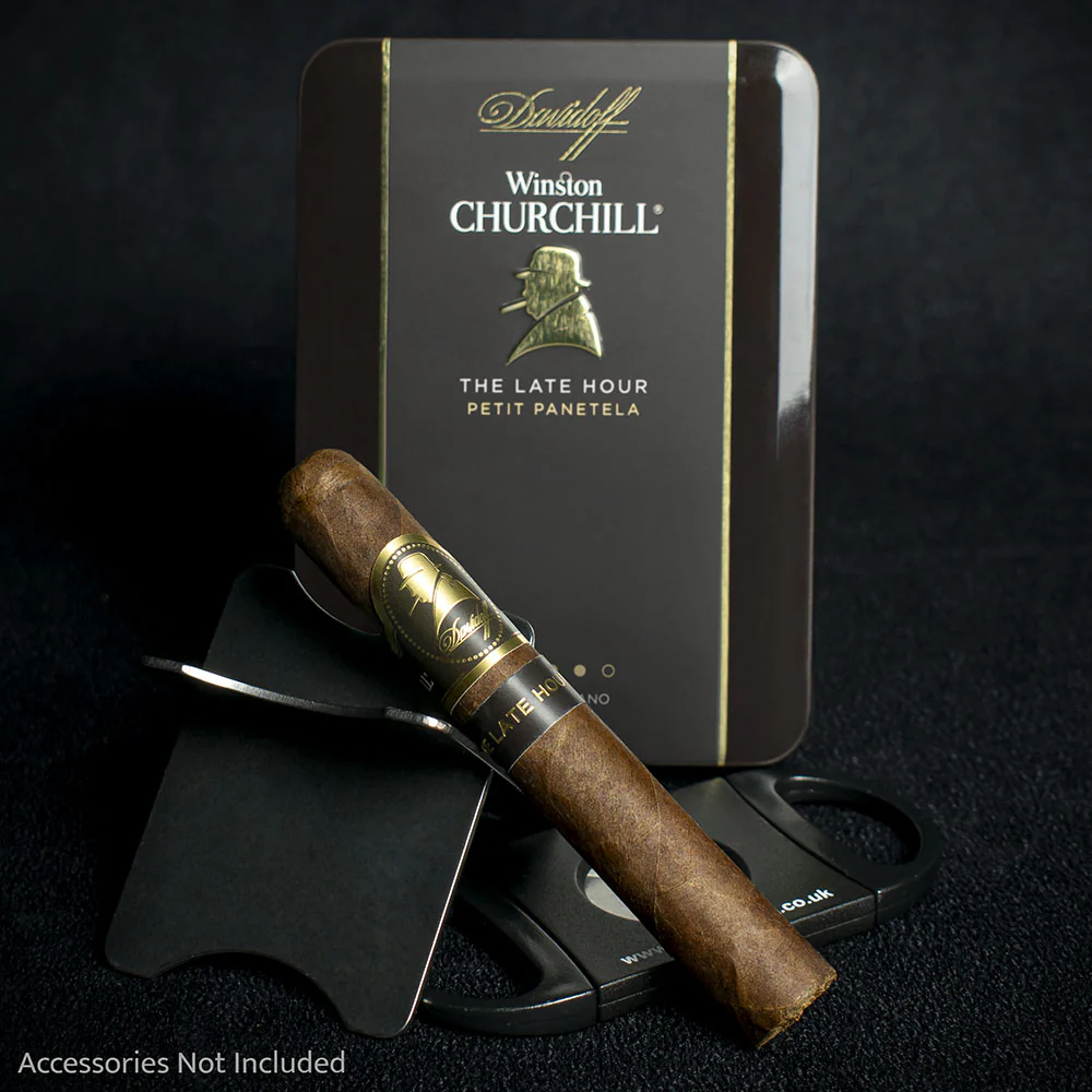Davidoff Winston Churchill The Late Hour Petit Panatela Cigars - Tin of 5 - Image 2