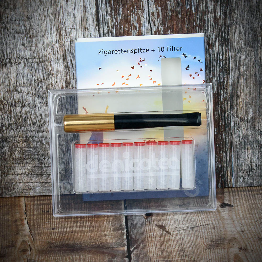 Denicotea Cigarette Holder - Gold 252 - Image 2