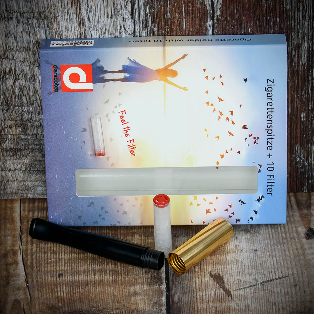 Denicotea Cigarette Holder - Gold 252 - Image 4