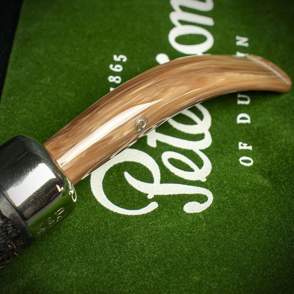 Peterson of Dublin Derry Rusticated Briar Smoking Pipe - Shape 01 - 9mm - Image 6