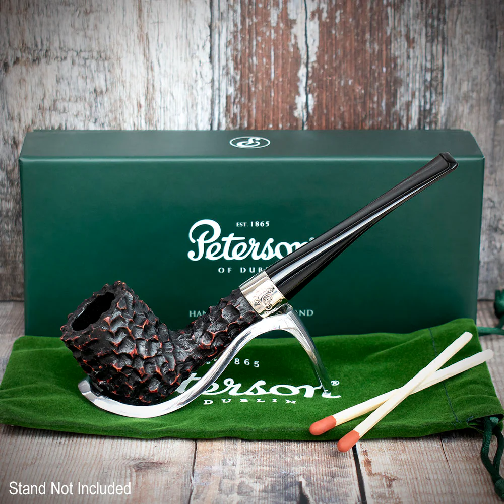 Peterson of Dublin Donegal Rocky Briar Smoking Pipe - Shape No.15 - Image 2