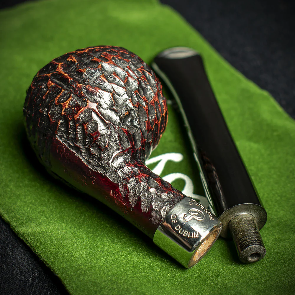Peterson of Dublin Donegal Rocky Briar Smoking Pipe - Shape No.406 - Image 4