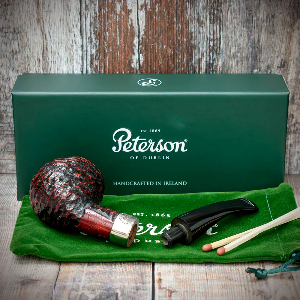 Peterson of Dublin Donegal Rocky Briar Smoking Pipe - Shape No.408 - Image 4