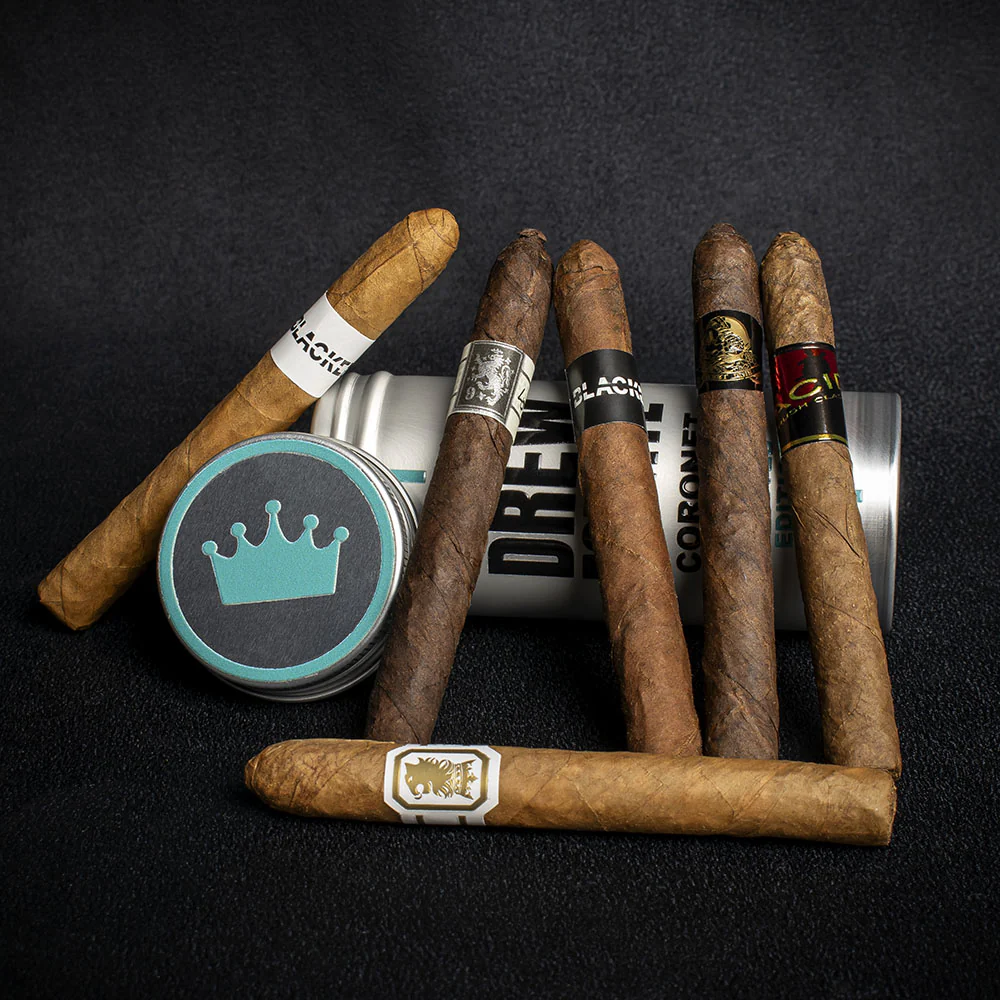 Drew Estate Coronet Cigars - Exclusive Limited Edition 6 Cigar Sampler Tin - Image 2