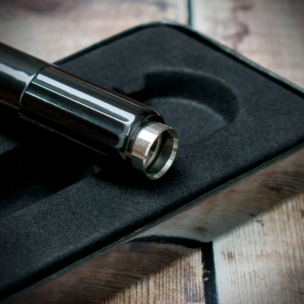 Compact Double Punch Cigar Tool 10mm & 12mm - Black - Image 4