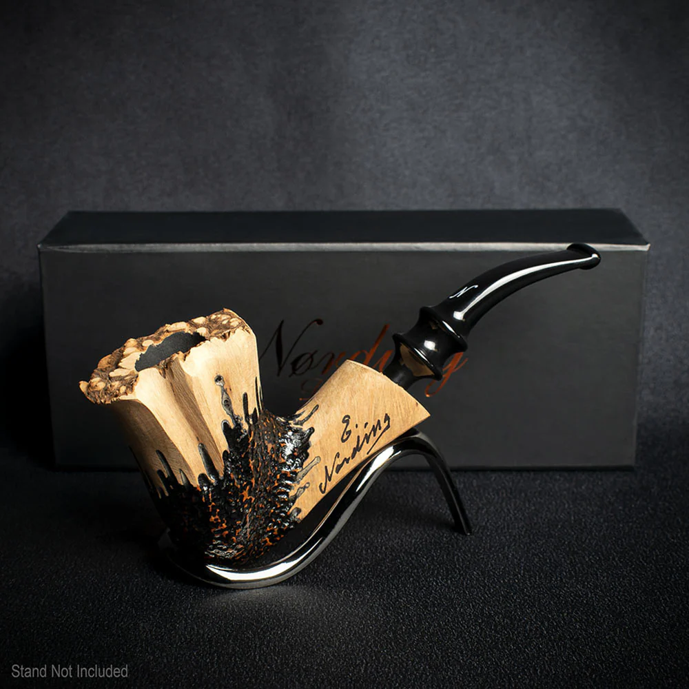 Erik Nording Signature Rustic Briar Pipe - No.02 - Image 2