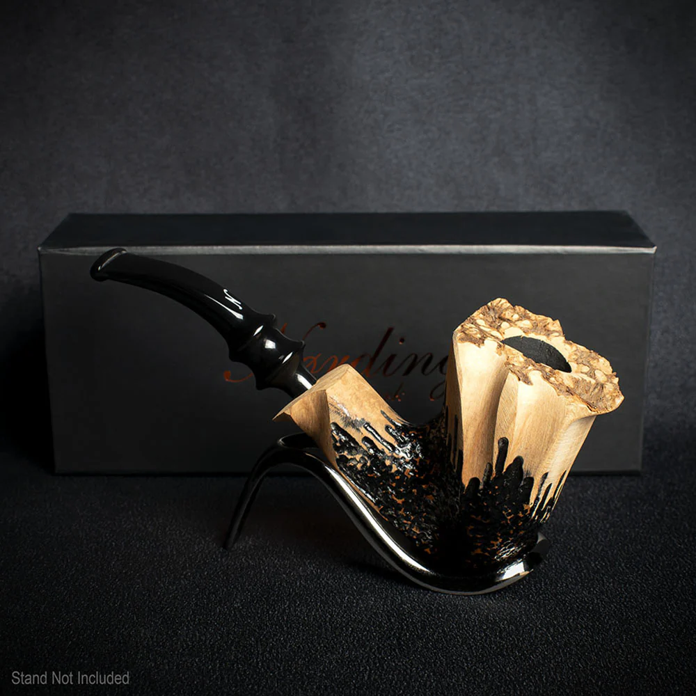 Erik Nording Signature Rustic Briar Pipe - No.02 - Image 3