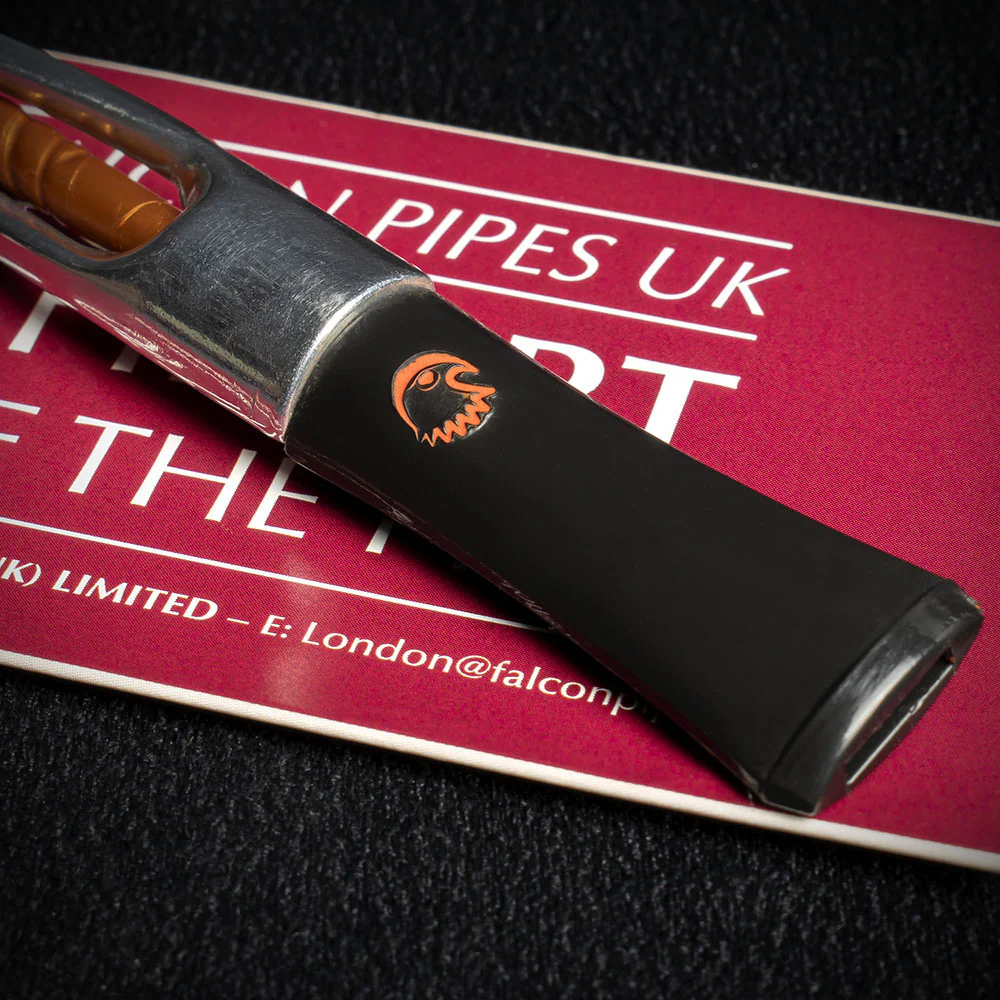 Falcon Shillelagh Pipe Stem - Orange - Image 6