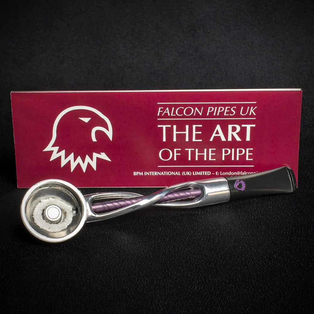 Falcon Shillelagh Pipe Stem -Purple - Image 2