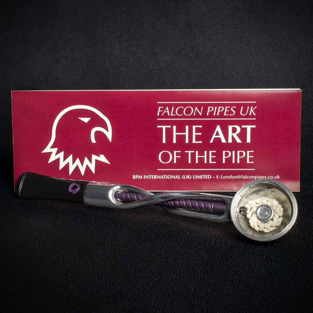 Falcon Shillelagh Pipe Stem -Purple - Image 3