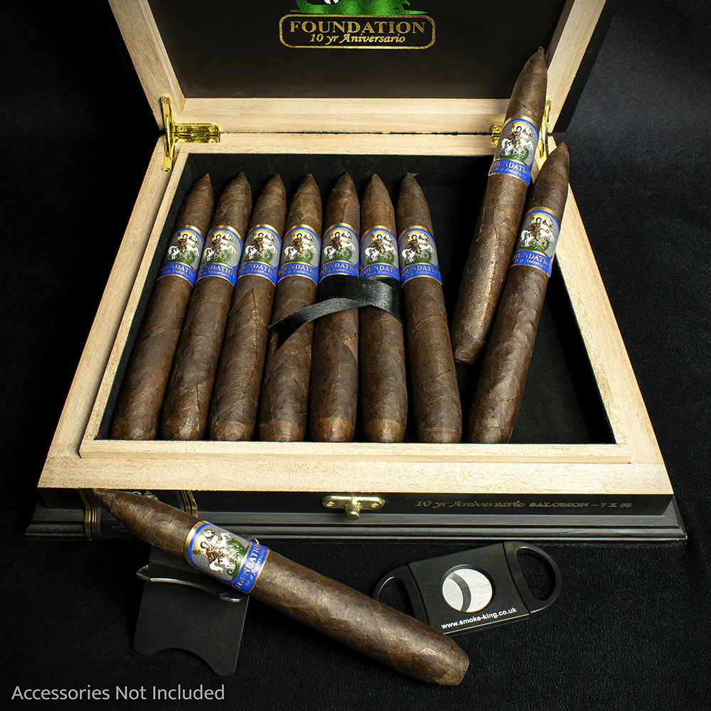 Foundation Cigars 10 Year Aniversario Salomon Cigar - Limited Edition - Single - Image 3