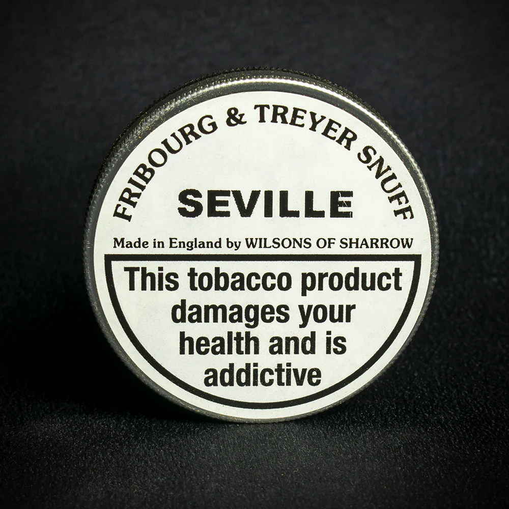 Fribourg & Treyer Seville Snuff Tap Tin (Orange Aroma) - Image 2