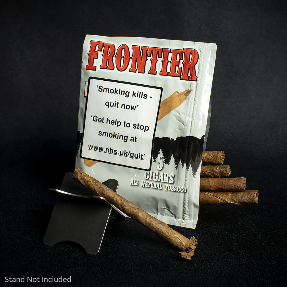 Frontier Silver (Russian Cream) Cheroots Cigars - Pack of 5 - Image 2