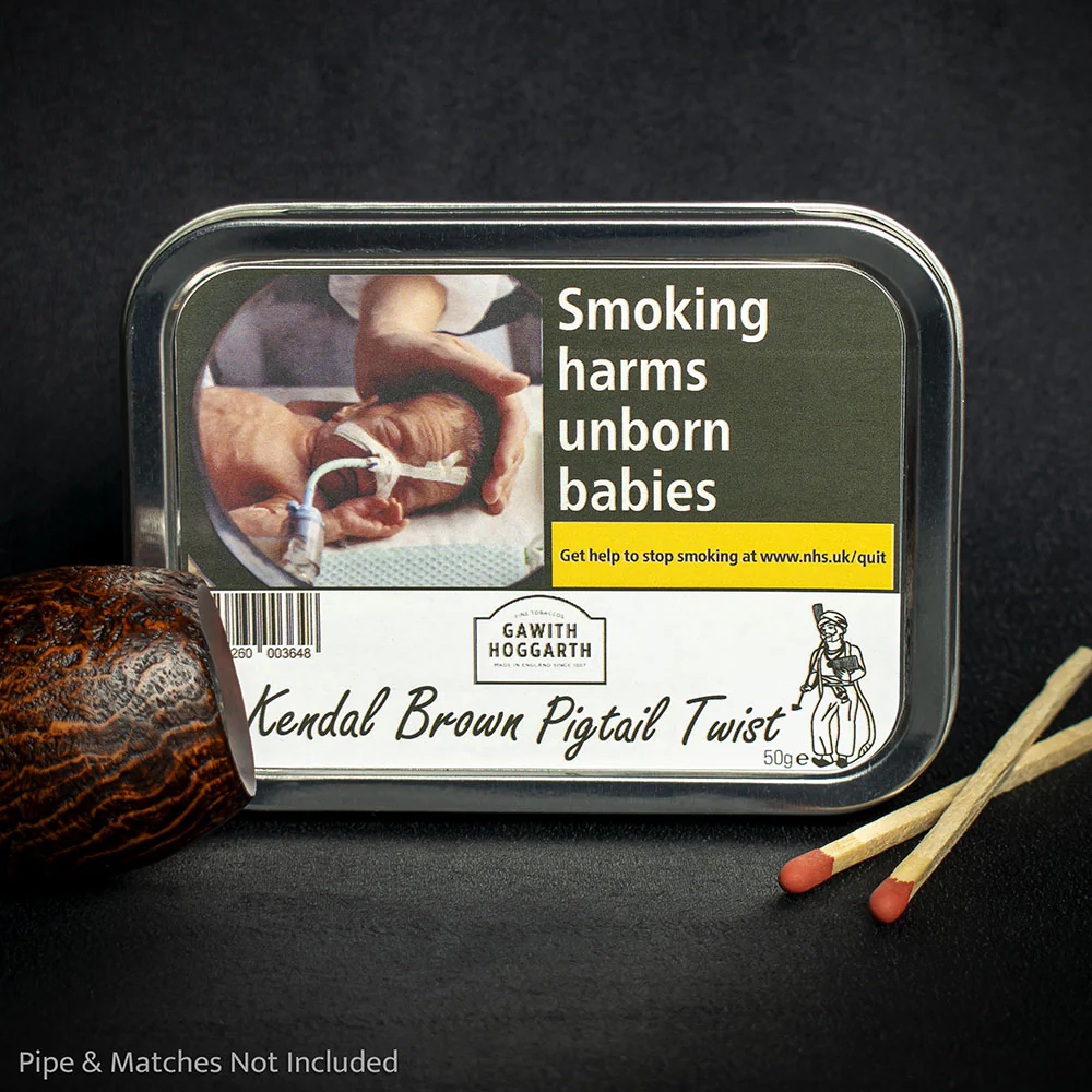 Gawith Hoggarth Brown Pigtail Twist Pipe Tobacco - 50g Tin - Image 2