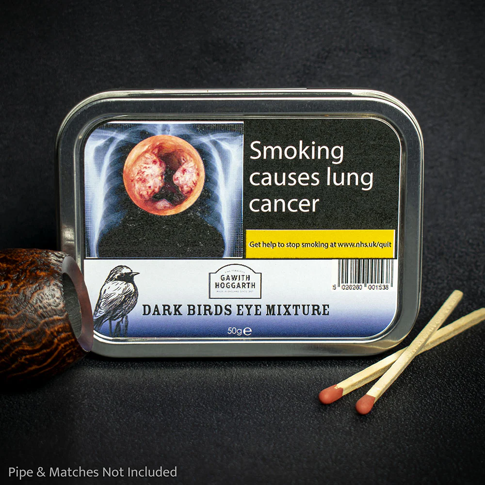 Gawith Hoggarth Dark Birds Eye Mixture Pipe Tobacco - 50g Tin - Image 2