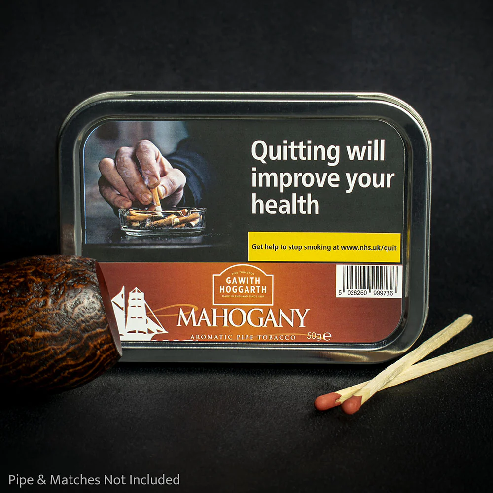 Gawith Hoggarth Mahogany Broken Flake Pipe Tobacco - 50g Tin - Image 2